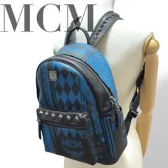 2025年最新】mcm リュック ブルーの人気アイテム - メルカリ