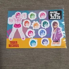 ダンダダン×TOWER RECORDS ステッカー　綾瀬桃