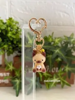 オルゴナイト☆シャム猫ちゃんキーホルダー