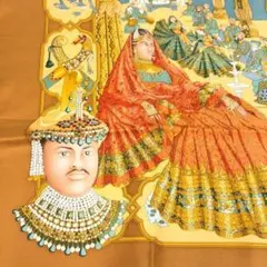 【HERMES】美品✽ カレ90 MAHARAJAS マハラジャ スカーフ