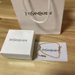 美品 SAINT LAURENT ゴールド チェーン ブレスレット