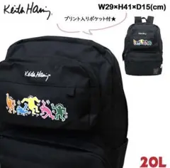 新品　Keith Haring キースヘリング 20L バックパック リュック