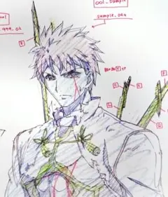 Fate/stay night アーチャー エミヤ ランチョンマット ポスター