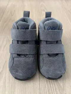 アシックス asics スクスクコンフィ14cmグレー ベビーシューズ