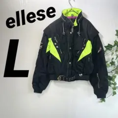 【ellese】エレッセ スキーウェア L ヴィンテージ レトロ 87’