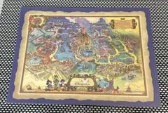 ディズニー シー マップ ポストカード