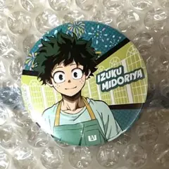 ヒロアカ スイパラ 缶バッジ 緑谷出久 ①