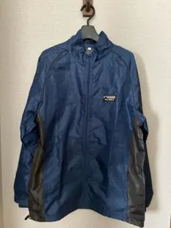 ジャンパー　ウインドブレーカー　ネイビー フルジップ　L