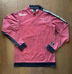 Oakley オークリー ゴルフ 長袖Tシャツ メンズ L 赤紫 スポーツウェア