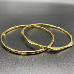 Monet モネ バングル ブレスレット 2連 セット + おまけ