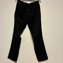 ブラックデニムパンツ スリムフィット