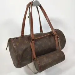 美品 ルイヴィトン モノグラム ハンドバッグ パピヨン26 M51366 子あり