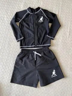 KANGOL ブラック水着セット (キッズ)