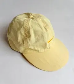 00s 90s Nike イエロー キャップ oid nike 差し色