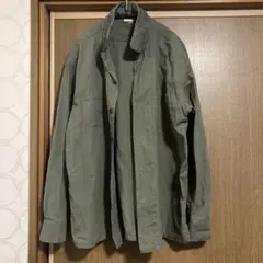 RTH オリーブグリーン コットン 長袖シャツ