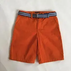 ポロラルフローレン 120㎝ ハーフパンツ ベルト付 ロゴ刺繍