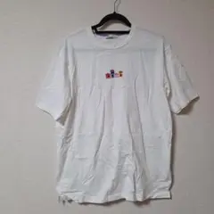 ZARA　ザラ　半袖Tシャツ　白　ホワイト　White　Lサイズ