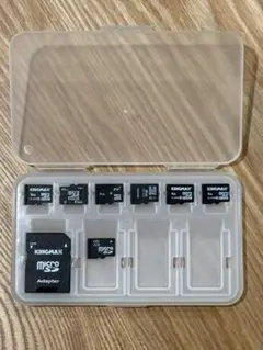 【中古】microSDHCカード16GBなど7枚セット　フォーマット済み　SD