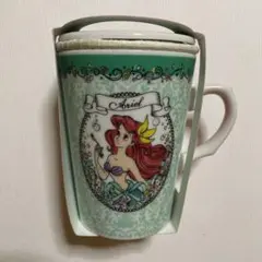 ディズニーリゾート アリエル 茶こし付きマグカップ リトルマーメイド
