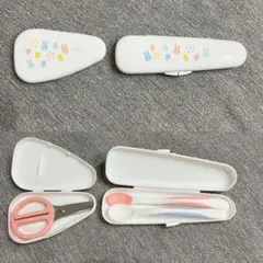 リッチェル　離乳食　ベビー食器　スプーン　はさみ