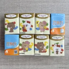 VIRJOY ラインフレンズ　ポケットティッシュ 16パック