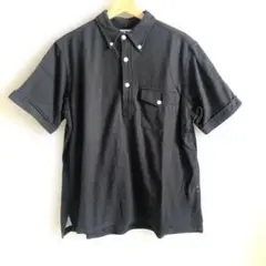 EngineeredGarments BDポロシャツ 黒　L