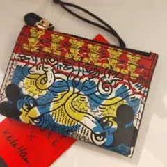 新品US直営購入 コーチ ミッキーコラボ カードコインケース 人気 かわいい