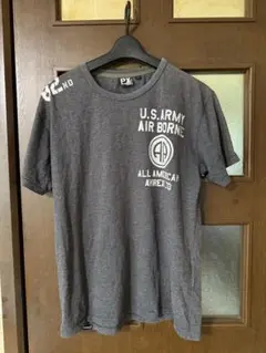 AVIREXグレー Tシャツ L