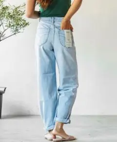 ROLLA'S jeans アダムエロペ　ハイライズデニム 白 ホワイト