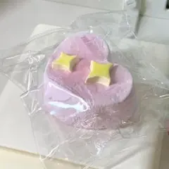 海外スクイーズ　ハートケーキ　ふわふわ ぷにぷに