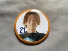 清水エスパルス　矢島慎也選手　缶バッジ