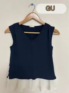 GU gu ノースリーブ　トップス Sサイズ