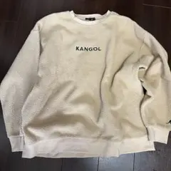 KANGOL フリース トレーナー ベージュ F
