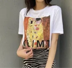タグ付き❁﻿ZARA クリムト KLIMT Tシャツ THE KISS