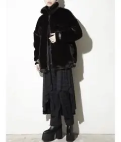 PAMEO POSE BELTED ECO FUR JACKET