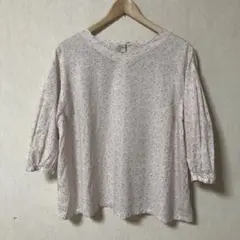 クロコダイル　花柄トップス　サイズ2L
