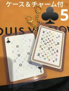 (大人気♣️5 ケース&チャーム付) Vuitton村上隆マルチトランプ 1枚