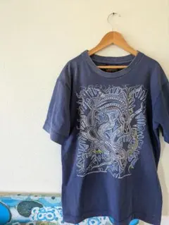 オーストラリア　アボリジニ　Gooses Tシャツ L