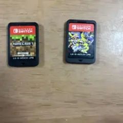 Minecraft & Splatoon 3 ゲームカードセット