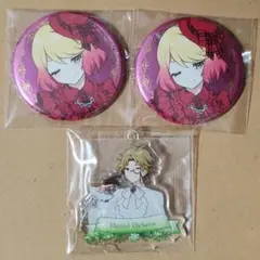 殺戮の天使 真田まこと展 10周年 アクキー 缶バッジ ダニー キャシー