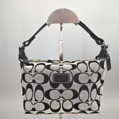 極美品✨ COACH アクセサリーポーチ バニティ シグネチャー キャンバス