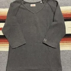 ハリウッドランチマーケット　5分袖　ストレッチフライスTシャツ　サイズ3