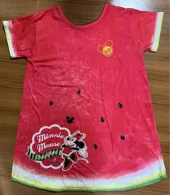 Disney ディズニー　スイカ　ワンピース　Mサイズ