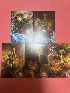 鬼滅の刃　ufotable to go 5点　ランダムポストカード　ノベルティ