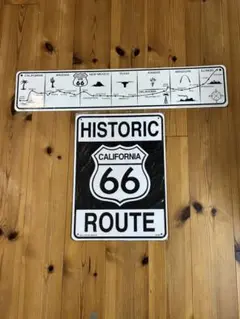 ROUTE66 看板　2点セット