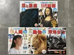 ハッピーセット付録「小学館の図鑑NEO」 人間.動物.絵画.深海生物.星と星座
