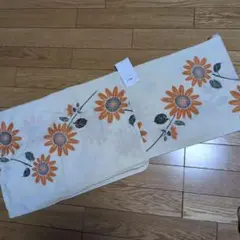 utatane レディース浴衣　ひまわり柄