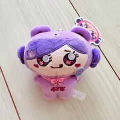 ★パープル★ しなクマ マスコット ぬいぐるみ しなこ しなこちゃん 紫