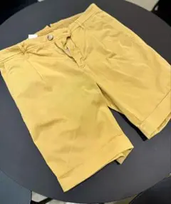 【美品】SIVIGLGA シヴィリア コットン ショートパンツ 黄色 ストレッチ
