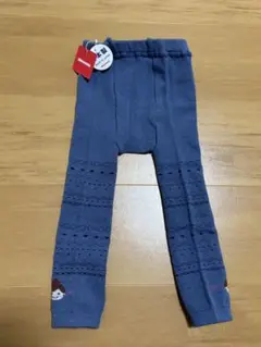 【新品未使用】ミキハウス 女の子用タイツ 95cm未満 日本製